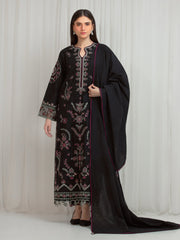 edenrobe Premium Festive Unstitched Jacquard 3Pc Suit EWU6V3-33466