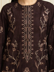 edenrobe Premium Festive Unstitched Jacquard 3Pc Suit EWU6V3-33467