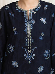 edenrobe Premium Festive Unstitched Jacquard 3Pc Suit EWU6V3-33468
