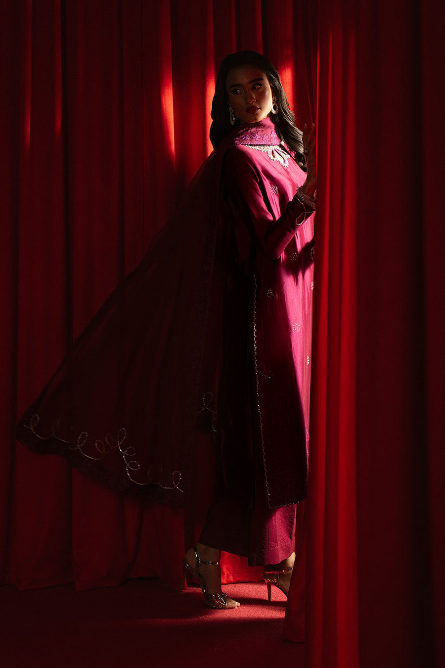 Zariya Siara Ready to Wear Silk Organza 3Pc Suit ZB60170 EZRA