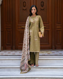 Meet Me In Istanbul by Rang Rasiya Unstitched Linen 3Pc Suit - EDEN