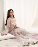 Rua by Faiza Saqlain Embroidered Organza Unstitched 3Pc Suit - ELA