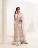 Rua by Faiza Saqlain Embroidered Organza Unstitched 3Pc Suit - ELA