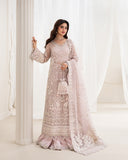 Rua by Faiza Saqlain Embroidered Organza Unstitched 3Pc Suit - ELA