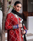 Republic Womenswear Amaris Unstitched Khaddar 3Pc Suit D-15 Elara