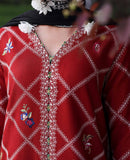 Republic Womenswear Amaris Unstitched Khaddar 3Pc Suit D-15 Elara