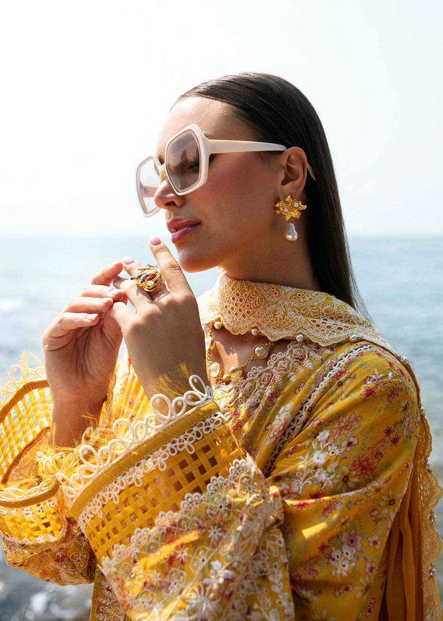 Mayal by Kanwal Malik Embroidered Lawn Unstitched 3Pc Suit - ELARA