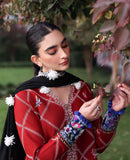 Republic Womenswear Amaris Unstitched Khaddar 3Pc Suit D-15 Elara