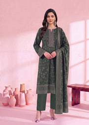 Zeenia Marina Digital Printed Dhanak Marina Unstitched 3Pc Suit JS-11 Elara