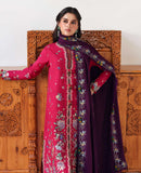 Republic Womenswear Amaris Unstitched Khaddar 3Pc Suit D-08 Elaria