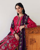 Republic Womenswear Amaris Unstitched Khaddar 3Pc Suit D-08 Elaria