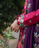 Republic Womenswear Amaris Unstitched Khaddar 3Pc Suit D-08 Elaria