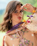 Roheenaz Reverie Embroidered Lawn Unstitched 3Pc Suit RNZ2505A Elaris