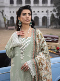 Maya by Faiza Faisal Embroidered Luxury Lawn Unstitched 3Pc Suit - Elena