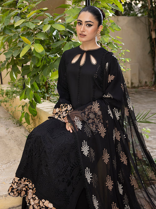 Afsaneh by Mahnur Embroidered Karandi Unstitched 3Pc Suit D-08 Eleonora