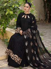 Afsaneh by Mahnur Embroidered Karandi Unstitched 3Pc Suit D-08 Eleonora