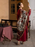 Maya by Faiza Faisal Embroidered Luxury Lawn Unstitched 3Pc Suit - Elif