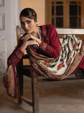 Maya by Faiza Faisal Embroidered Luxury Lawn Unstitched 3Pc Suit - Elif