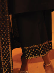 Faiza Faisal Signature Festive Pret Thai Silk 3Pc Suit - Elke