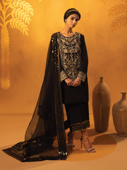 Faiza Faisal Signature Festive Pret Thai Silk 3Pc Suit - Elke