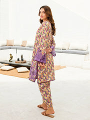 Faiza Faisal Aura Pret Embroidered Dobby Lawn 2Pc Suit - Ella