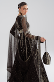 Soraya Silk Edit Embroidered Chanderi Silk Unstitched 3Pc Suit - Elowen