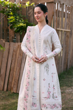 Zarposh Summer Soiree Embroidered Luxury Lawn Unstitched 3Pc Suit - Elvian