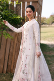Zarposh Summer Soiree Embroidered Luxury Lawn Unstitched 3Pc Suit - Elvian