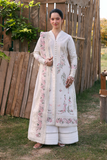 Zarposh Summer Soiree Embroidered Luxury Lawn Unstitched 3Pc Suit - Elvian