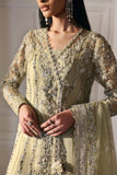 Emral Elyshia Embroidered Organza Unstitched 3Pc Suit D-01 Ember