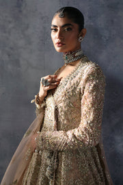 Afrozeh Embroidered Luxury Bridal Organza Unstitched 3Pc Suit AFB-24-05 EMILIA