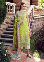 Kanwal Malik Zaina Embroidered Lawn Unstitched 3Pc Suit - ERNA