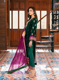 Zainab Chottani Embroidered Velvet Unstitched 3Pc Suit - Esha