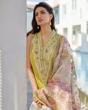 Liliana by Faiza Saqlain Embroidered Lawn Unstitched 3Pc Suit - Estera