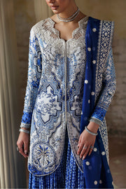 Soraya Lumene Embroidered Silk Unstitched 3Pc Suit - Evadia