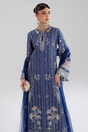 Soraya Silk Edit Embroidered Silk Unstitched 3Pc Suit - Évara
