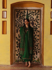 Still by Yards Embroidered Italian Woolen Unstitched 3Pc Suit D-03 Evermore