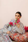 Afrozeh Malina Embroidered Luxury Lawn Unstitched 3Pc Suit AL-24-V3-04 EVORA