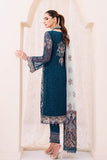 Ramsha Embroidered Chiffon Unstitched 3 Piece Suit F-2305