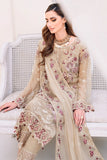 Ramsha Embroidered Chiffon Unstitched 3 Piece Suit F-2306