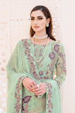 Ramsha Embroidered Chiffon Unstitched 3 Piece Suit F-2309