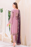 Ramsha Embroidered Chiffon Unstitched 3 Piece Suit F-2312