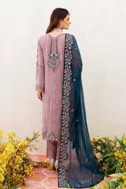 Ramsha Unstitched Embroidered Luxury Chiffon 3 Piece Suit F-2401