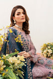 Ramsha Unstitched Embroidered Luxury Chiffon 3 Piece Suit F-2401