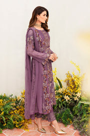 Ramsha Unstitched Embroidered Luxury Chiffon 3 Piece Suit F-2404
