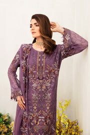 Ramsha Unstitched Embroidered Luxury Chiffon 3 Piece Suit F-2404