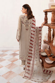 Ramsha Unstitched Embroidered Luxury Chiffon 3 Piece Suit F-2405
