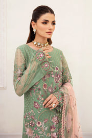 Ramsha Unstitched Embroidered Luxury Chiffon 3 Piece Suit F-2406