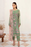 Ramsha Unstitched Embroidered Luxury Chiffon 3 Piece Suit F-2406