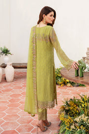 Ramsha Unstitched Embroidered Luxury Chiffon 3 Piece Suit F-2408